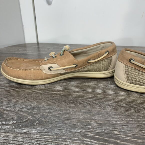 Sperry Women's Songfish Core Boat Shoe, Linen Oat STS95588 - US 9.5 EU 40.5 - Picture 6 of 10